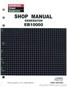 Honda EB10000 Generator Shop Manual 001 232x300 1