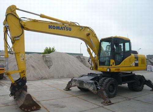Komatsu PW160 7E0 Hydraulic Excavator Service Repair Workshop Manual DOWNLOAD SN H55051 and up