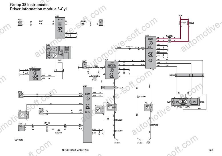 Volvo Car Electronic Wiring Diagram