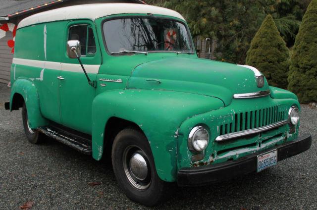 rare 1953 international harvester l110 panel pickup truck 2